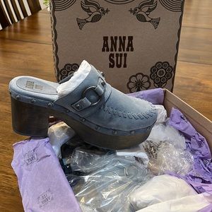 Anna Sui -Jelena SS20AS28 blue suede